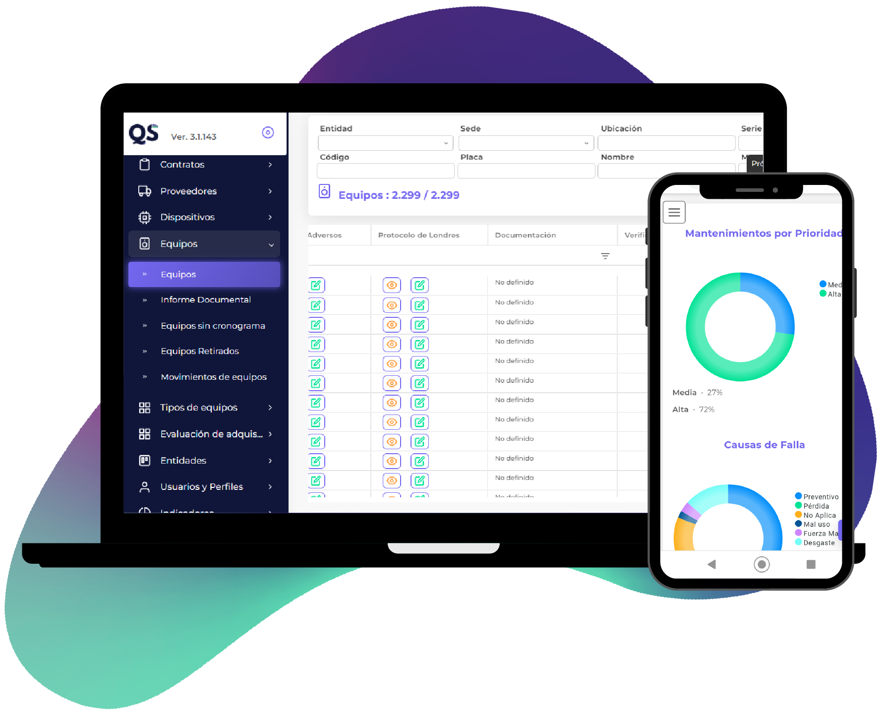 Software De Mantenimiento De Equipo Biomédico